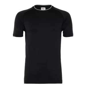 Wilson Team Seamless Crew T-Shirt Czarny - tennis tshirt