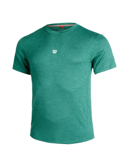 Wilson M Everyday Performance Tee Field Green - mens tennis tshirt