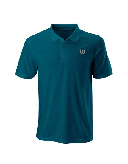 Wilson Stripe Polo Blue Coral