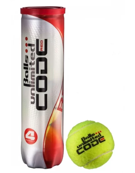 Balls Unlimited Code Red (4 pcs.) - tennis balls