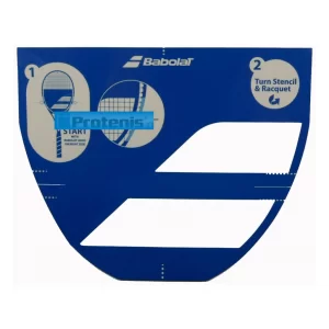 Babolat Logo Tennis Racquet Stencil