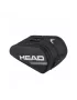 Head Tour Padel Bag L Black White - padel equipment bag