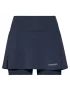 Head Club Basic Skort Girl Dark Blue - tennis skort