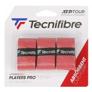 Tecnifibre Players Pro Red 3 pcs. - overgrip