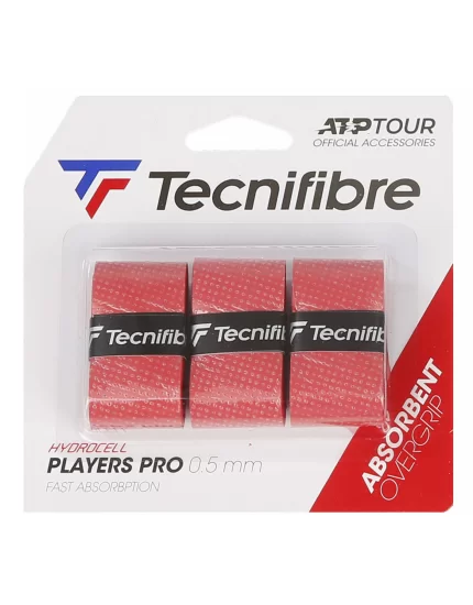 Tecnifibre Players Pro Red 3 pcs. - overgrip