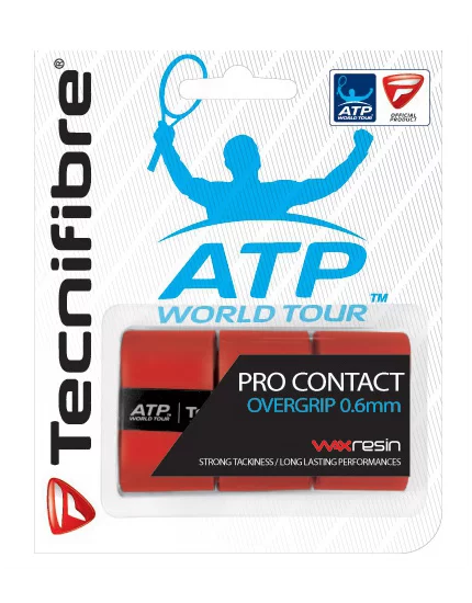 Tecnifibre Pro Contact Red ATP - owijki tenisowe