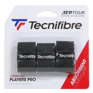 Tecnifibre Players Pro Black 3 pcs. - overgrip