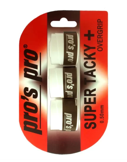 Pro's Pro Super Tacky Plus White (3 szt.) - owijki wierzchnie