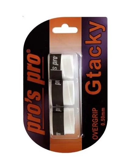Pro's pro G-Tacky White (3 pcs.) - overgrip