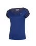 Babolat Play Cap Sleeve Top Estate Blue - womens tennis shirt