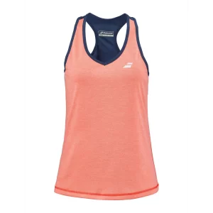 Babolat Play Tank Top Women Fluo Strike Estate Blue - women's tennis top