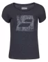 Babolat Exercise Big Flag Tee Women Black - womens tennis shirt
