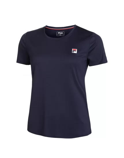 Fila T-Shirt Leonie Navy - tennis shirt