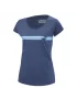 Babolat Exercise Stripes Women estate blue - women tshirt