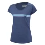Babolat Exercise Stripes Women estate blue - women tshirt