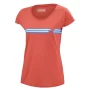 Babolat Exercise Stripes Women poppy red - women tshirt