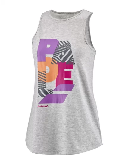 Babolat Padel Cotton Tank Women high rise - women tshirt