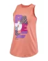 Babolat Padel Cotton Tank Women living coral - women tshirt