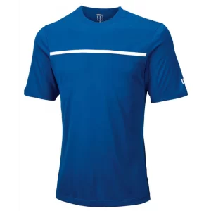 Wilson Team Crew Blue - koszulka tenisowa