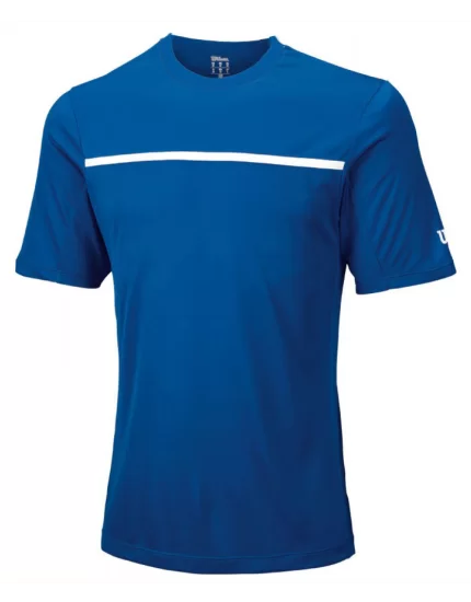 Wilson Team Crew Blue - koszulka tenisowa