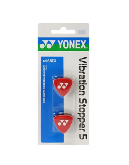 Yonex Vibration Stopper 5 Red Black (2 pcs.) - improved vibration dampening