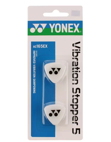 Yonex Vibration Stopper 5 White Clear (2 pcs.) - improved vibration dampening