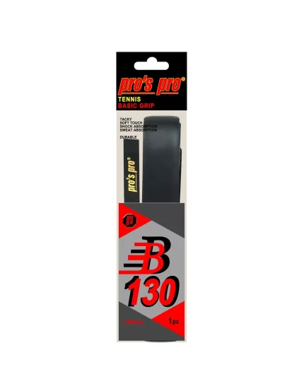Pro's Pro Basic Grip B 130 Black - owijka bazowa