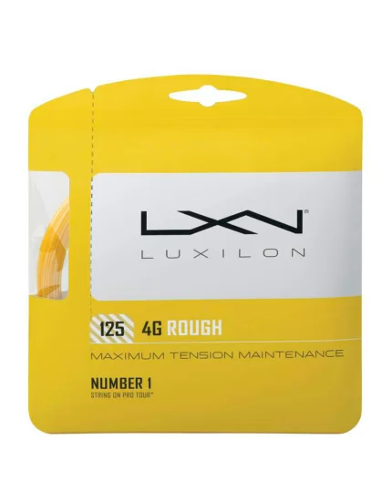 Luxilon 4G Rough - tennis string