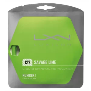 Luxilon Savage Lime - tennis string