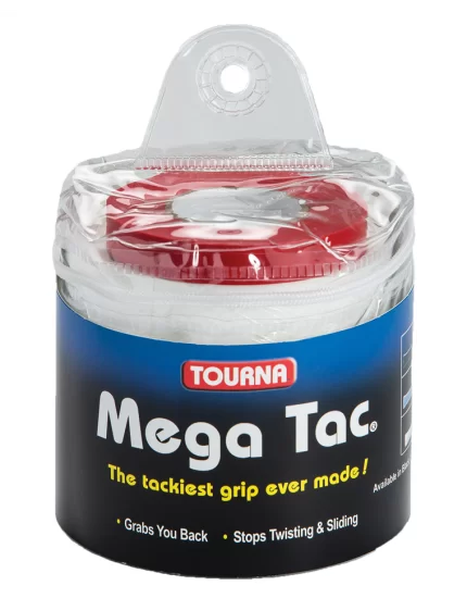 Tourna Mega Tac 30 Pack White - overgrips