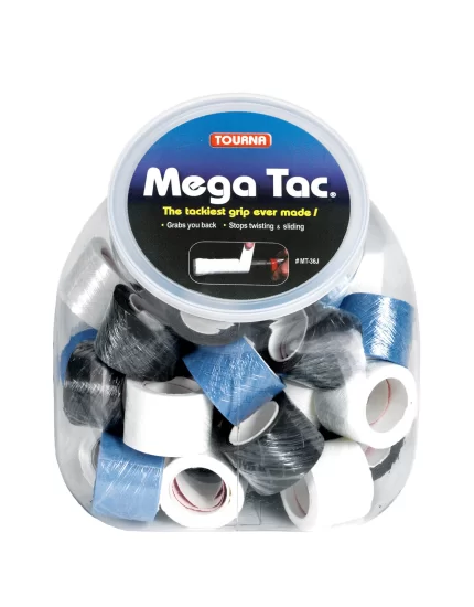 Tourna Mega Tac Jar Display (36 pcs.) - overgrip