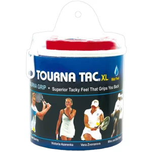Tourna Tac XL Tour Pouch White (30 pcs.) - overgrips