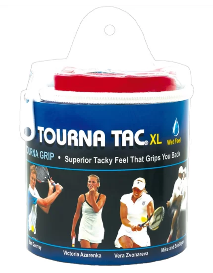 Tourna Tac XL Tour Pouch White (30 pcs.) - overgrips
