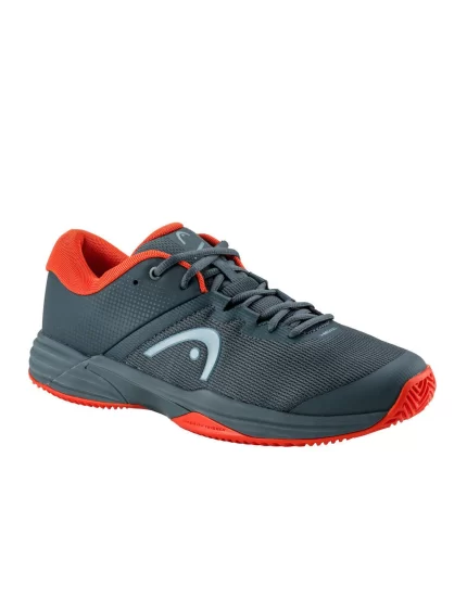 Head Revolt Evo 2.0 Clay Men Dark Grey Orange - men's tennis shoes