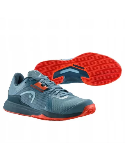 Head Sprint Team 3.5 Clay Bluestone Orange - men's tennis schoes