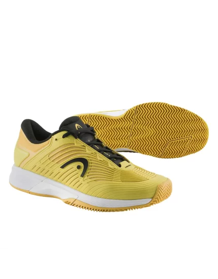 Head Revolt Pro 4.5 Clay Men Banana Black - men's tennis shoes