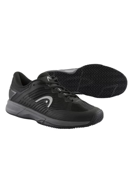 Head Revolt Pro 4.5 Clay Men Black Dark Grey - men's tennis shoes