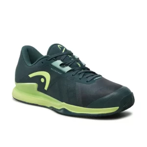 Head Sprint Pro 3.5 Clay Grey Yellow - tennis shoes