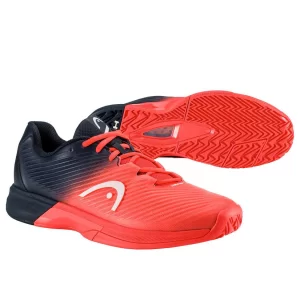 Head Revolt Pro 4.0 Clay Blueberry Fiery Coral  - tennis shoes