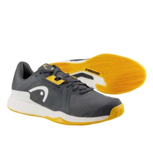 Head Sprint Team 3.5 Clay Dark Grey Banana - men's tennis schoes