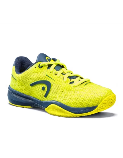 Head Revolt Pro 3.0 Junior Neon Yellow Dark Blue - junior tennis shoes