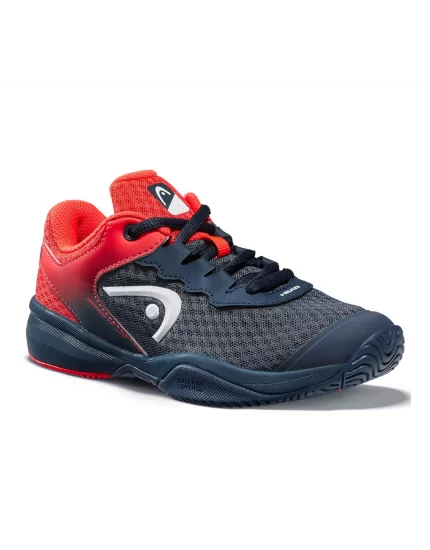 Head Sprint 3.0 Junior Midnight Navy Neon Red- junior tennis shoes