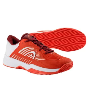 Head Revolt Pro 4.5 Clay Junior Orange White - junior tennis shoes