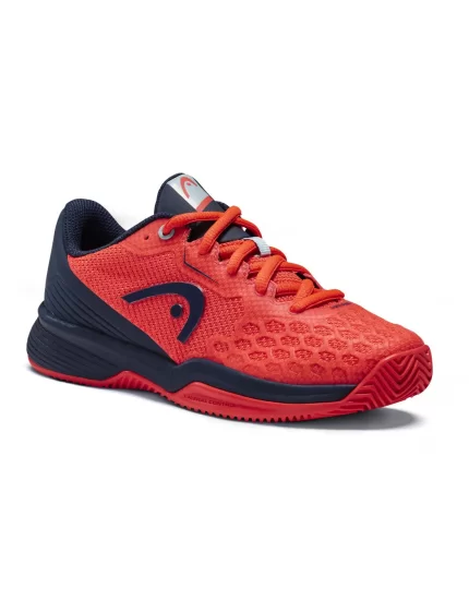 Head Revolt Pro 3.5 Junior Neon Red Dark Blue - junior tennis shoes