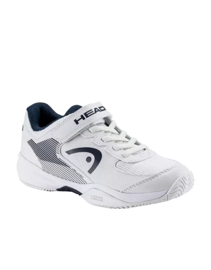 Head Sprint Velcro 3.0 Kids White Blueberry - junior tennis shoes