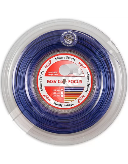 MSV Co Focus Dark Blue 200m - tennis string
