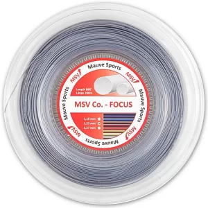 MSV Co Focus Grey 200m - tennis string