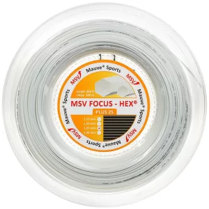 MSV Focus Hex Plus 25 White 200m - tennis string