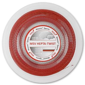 MSV Hepta-Twist Red 200m - tennis string
