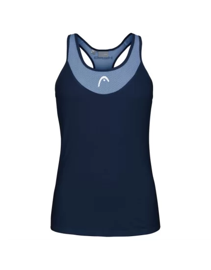 Head Tenley Tank Top W Dark Blue 2021 - women tennis top shirt